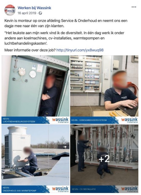 personeel werven campagne