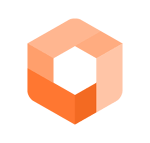 Award National Oranje symbool van een hexagon.